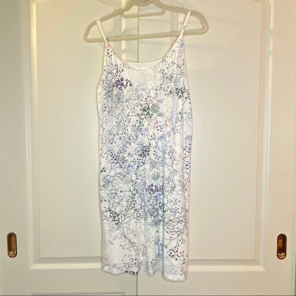 H&M Floral Spaghetti Strap Dress M